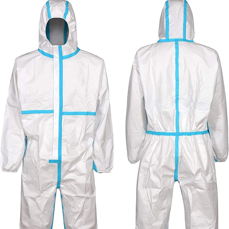Cheap disposable coveralls:On the past and present life broadcast articles of medical protective clothing